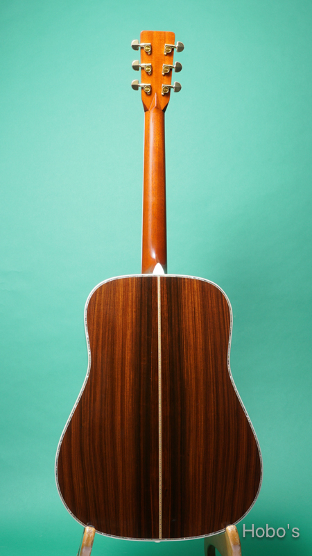 MARTIN D-45SQ Custom "Premium Italian Alpine Spruce Top" BACK