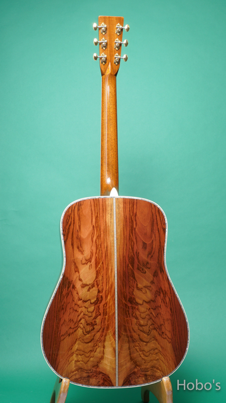 MARTIN D-45 Hide Glue CTM "Swiss Spruce /Guatemalan Rose" BACK