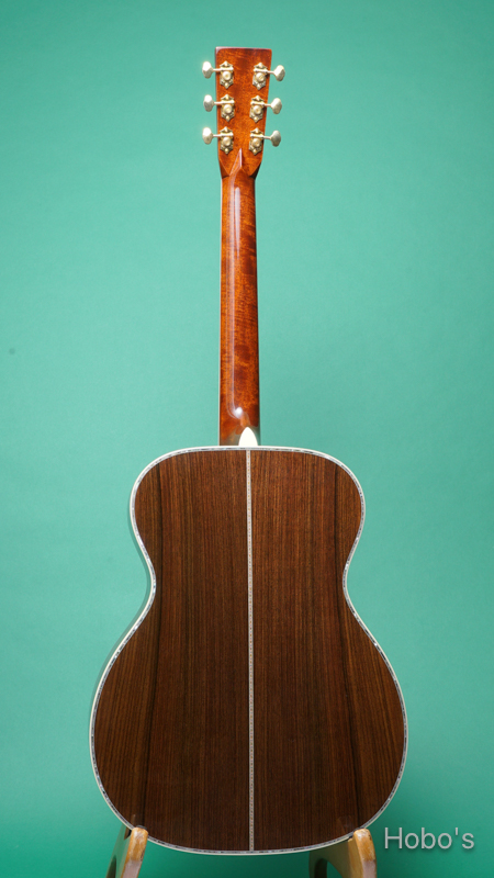MARTIN OM-45 Custom "Premium Itarian Alpine Spruce Top" BACK
