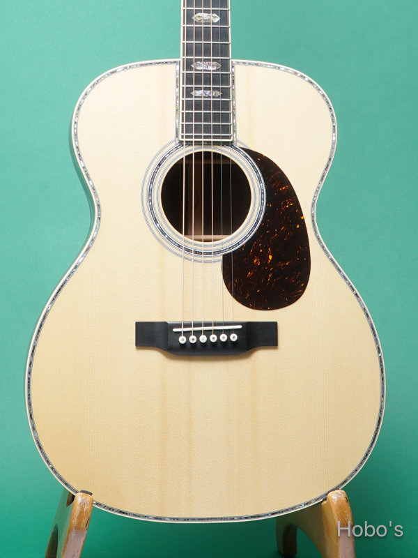 MARTIN OM-45 Custom "Premium Itarian Alpine Spruce Top" 5
