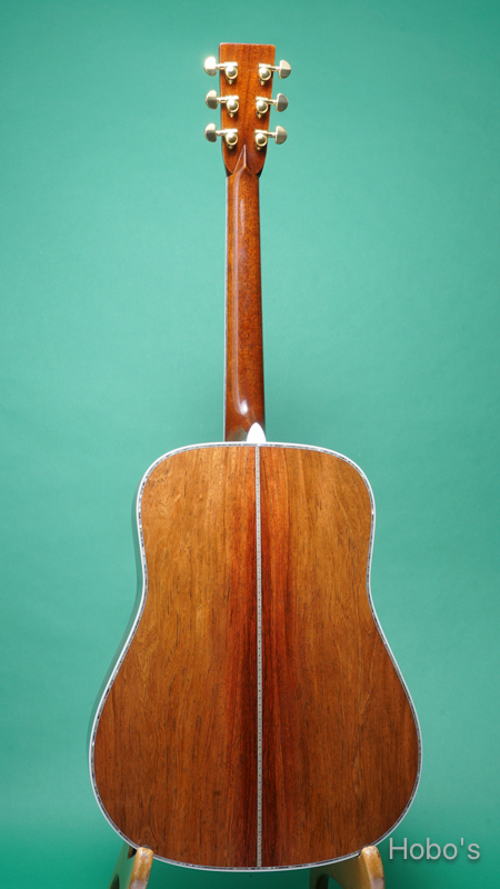 MARTIN D-45DX Hide Glue CTM "Italian Alpine / Madagascar" BACK