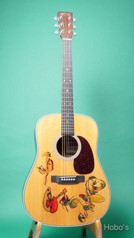 MARTIN HD-28 PPM "Special PPM Art work guitar" FRONT