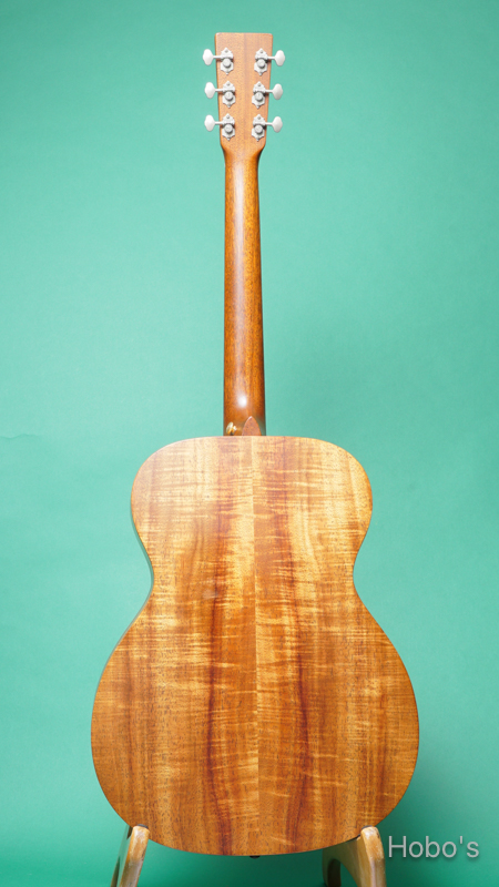 MARTIN OOO Koa Custom "All Flamed Koa" BACK