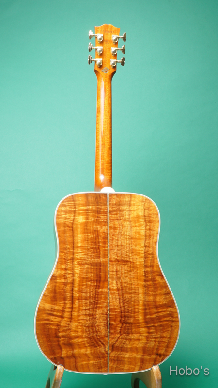 GIBSON Hummingbird Custom Koa BACK