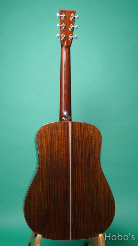 NGC / Nashbill Guitar Co (Marty Lanham) Model D Rosewood "押尾コータロー氏セレクトモデル"  BACK