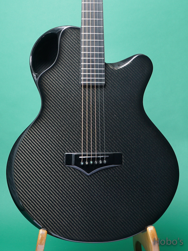 Emerald Guitars X30 Black w/ L.R.Baggs Anthem 5