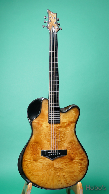 Emerald Guitars X20 Quilted Maple FRONT