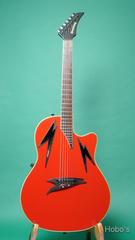 OVATION Thunderbolt TB-1 Peal Red FRONT