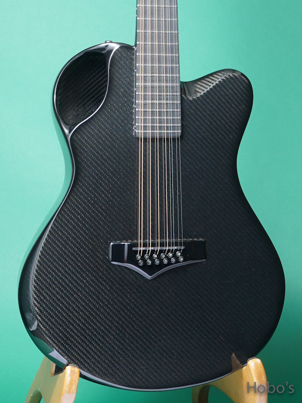 Emerald Guitars X20-12 Black w/Anthem "12 Strings Guitar" 5