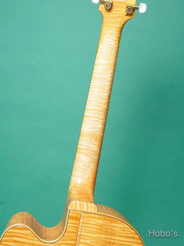Shimo Guitars (志茂 崇弘) Model Custom Peacock "German Spruce/ Curry Maple”  4