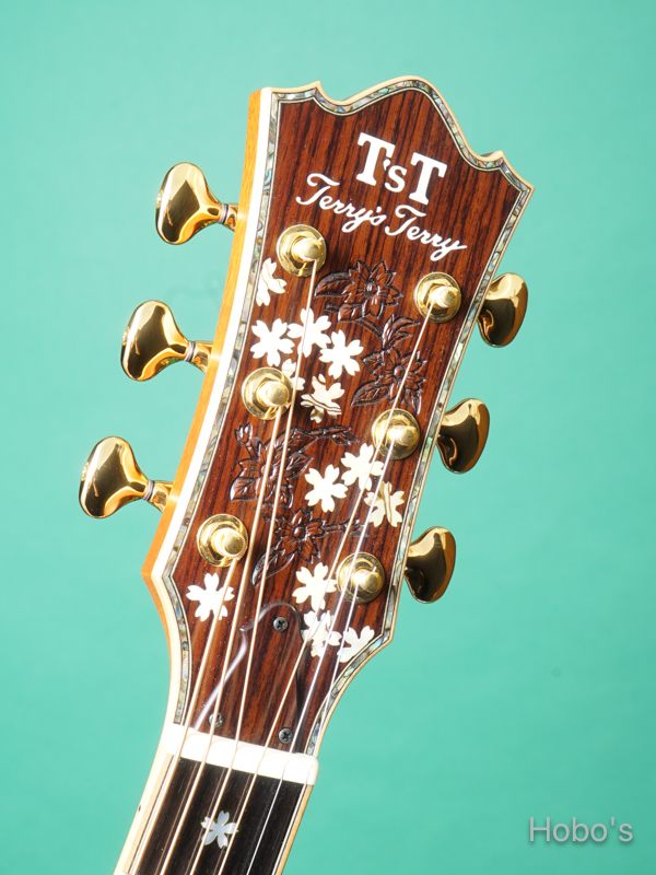 Terry's Terry (テリー中本) TJ-100 Sakura Custom "All Abalone Trim"  1