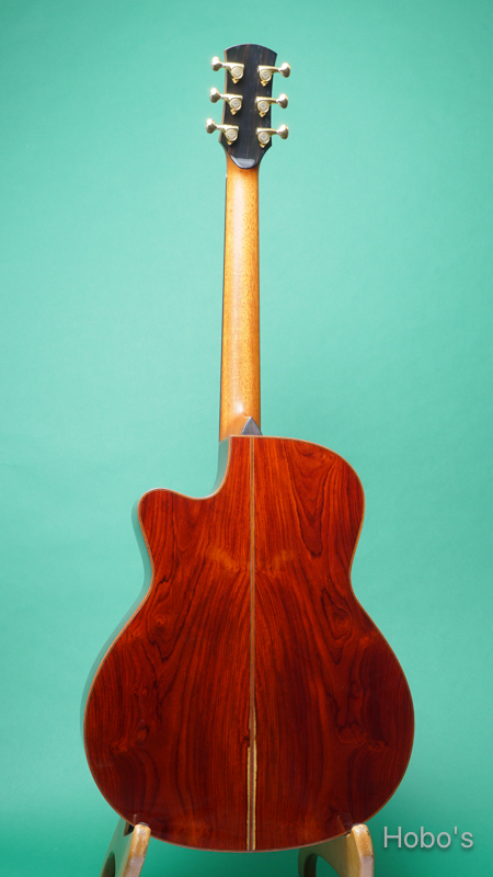 AYERS A09E-CX JP OTS Custom  "Engelmann / Cocobolo"  BACK