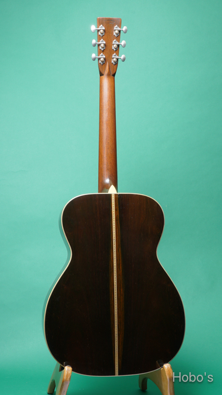 Pre-war Guitars Co. OOO-28 Brazilian Rosewood Level 1.0 BACK