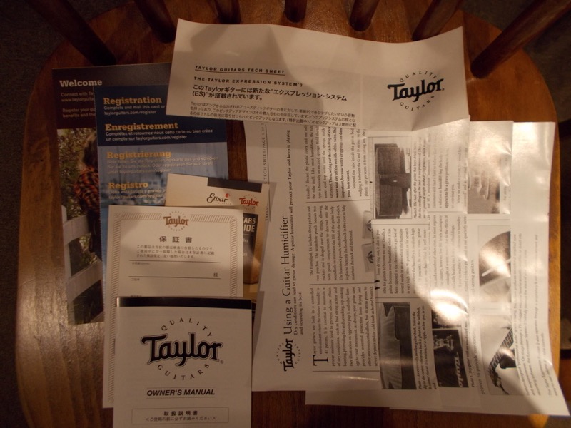 TAYLOR 810e Japan Limited SPECIAL1