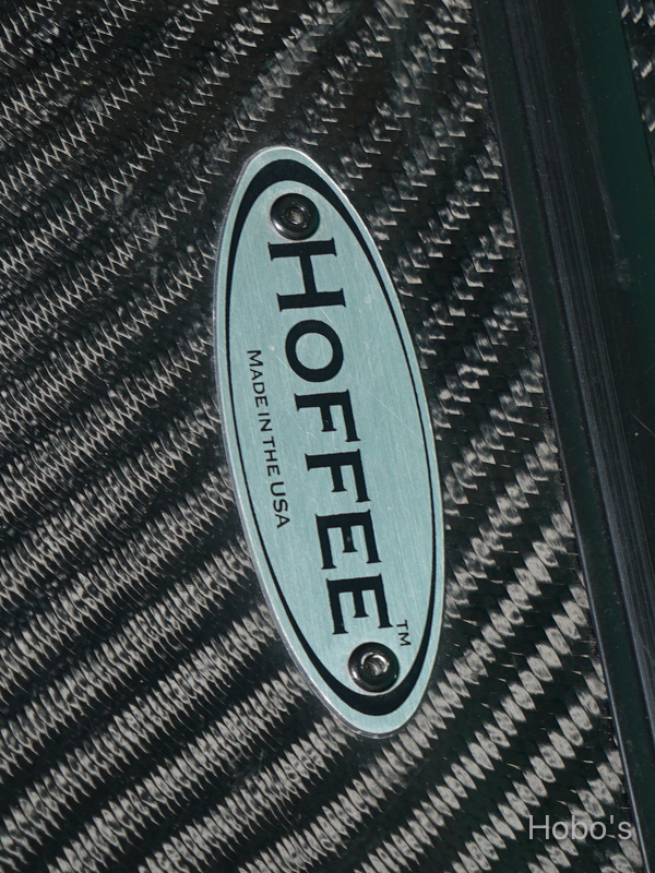 Hoffee Carbon Fiber Case 00 Black / Green 3