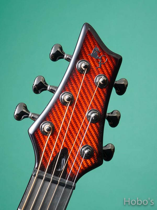 Emerald Guitars X10 Vibrant Red 1