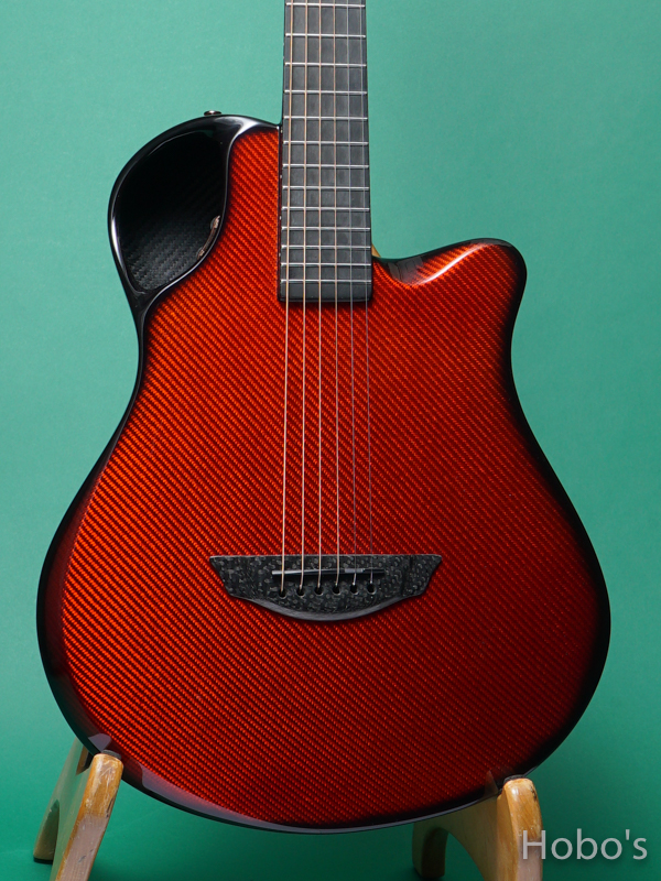 Emerald Guitars X10 Vibrant Red 5