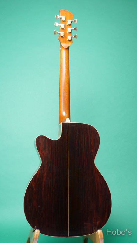 夢弦堂 (西貝 清) Model OM  BACK