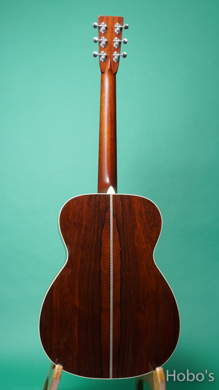 SEAGULL by M.Shiozaki (塩崎 雅亮) OM-60 1937 TA/MA "Madagascar Rosewood"  BACK