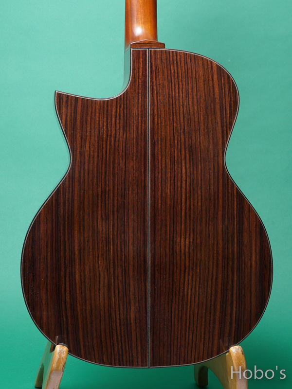 NISHIHARA GUITARS (西原 悠紀) Pado OM Cutaway "German / Indian Rosewood" 6