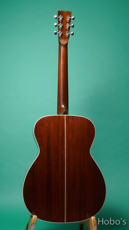 Franklin (Nick Kukich) Model OM "Adirondack / Madagascar Rosewood"   BACK