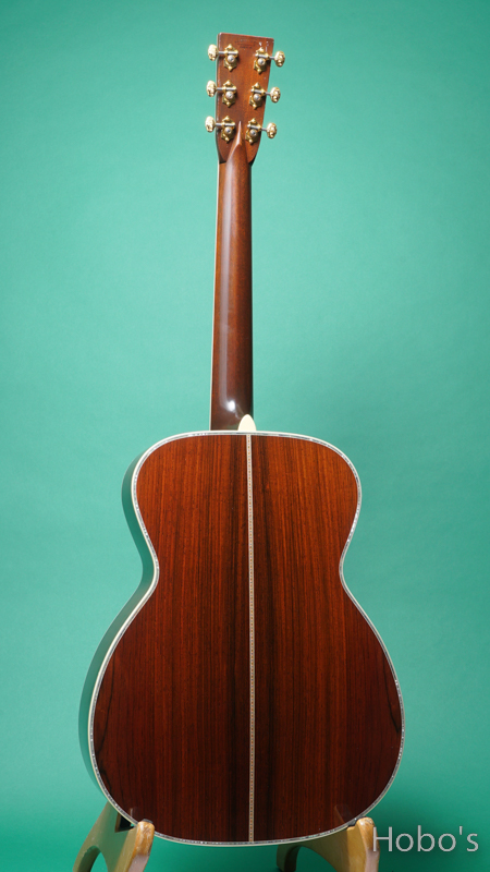 MERRILL (Jim Merrill) OM-45DX "Adirondack / Brazilian Rosewood"     BACK