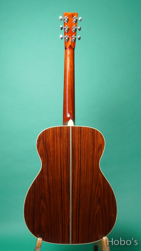 Acoustic World (岩本 健) OM-28 "Adirondack / Madagascar Rosewood"   BACK