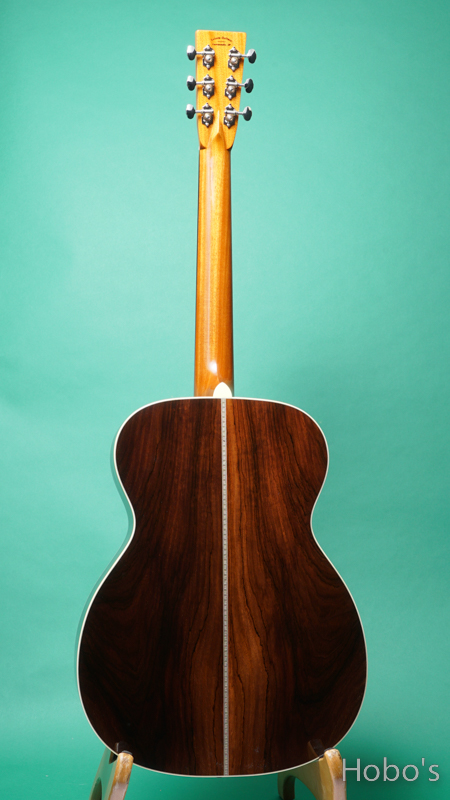 SAKATA GUITARS (坂田 ひさし) OM-28B "Old German / Brazilian Rosewood" BACK