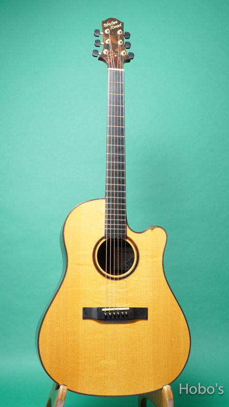 Water Road (増田 明夫) D-08 Cutaway "German / Brazilian Rosewood"  FRONT