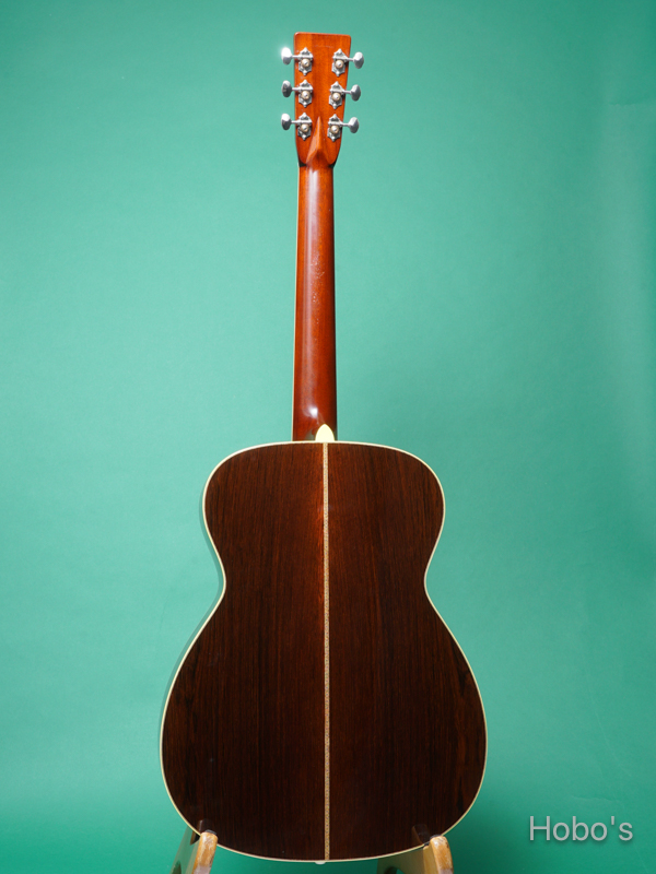 Hobo's Works (岡 健男) OM-42 Supreme "Premium Brazilian Rosewood" BACK