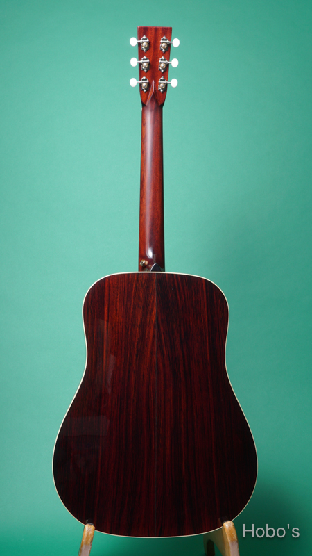 Rockbridge Guitar Model D "The Baseball Guitar" BACK