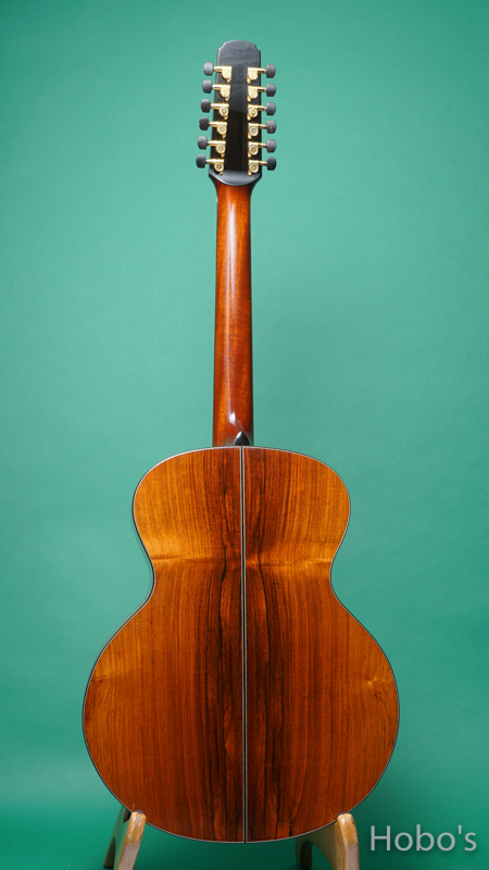 McAlister Guitars (Roy McAlister) David Crosby Signature Model "Brazilian Rosewood" BACK