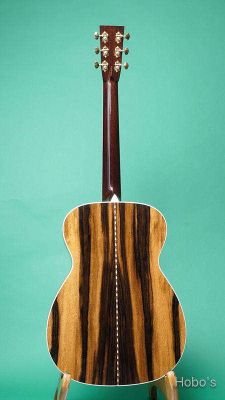 COLLINGS OO-3 14F African Ebony BACK