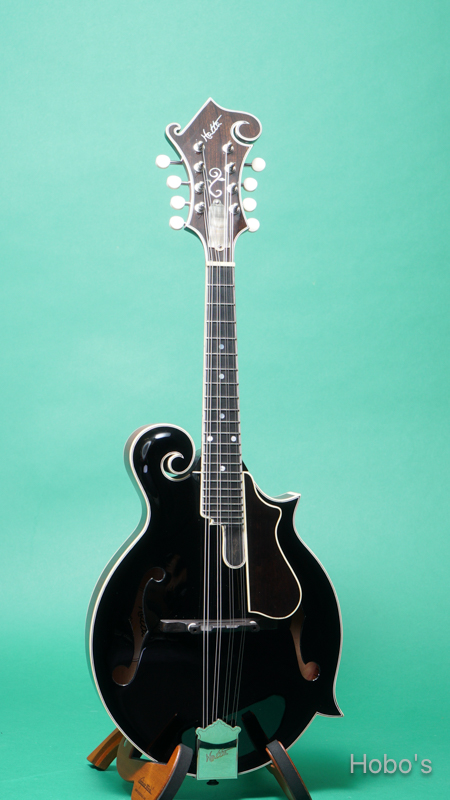 HATTA WORKS (八田 淳史) HM-F5 BLK "TOKYOハンドクラフトギターフェス2025"  FRONT