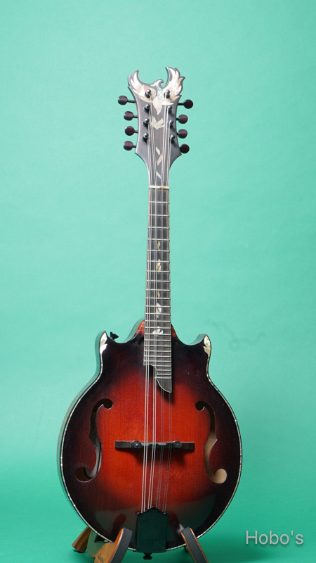 The Phoenix (Rolfe Gerhardt) Double Cutaway Mandolin FRONT